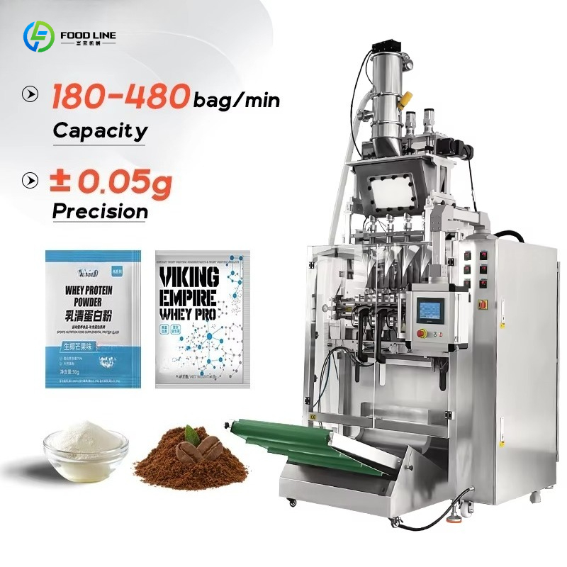 Electrolyte Powder Pack - Máquina Automática de Embalagem de Pó