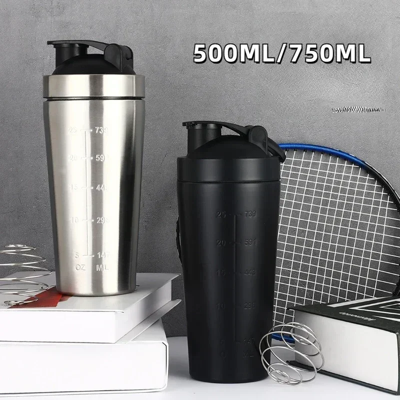 Nutrition For Fitness And Sports - Copo de Proteína em Aço Inoxidável,