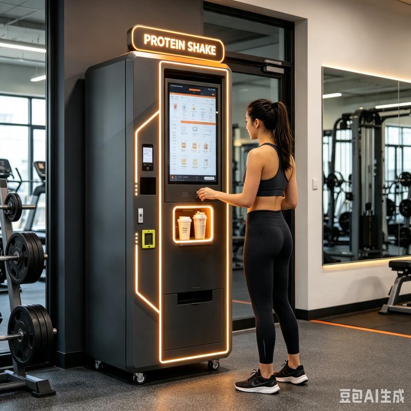 Nutrition For Fitness And Sports - Máquina de Venda Automática de Shake