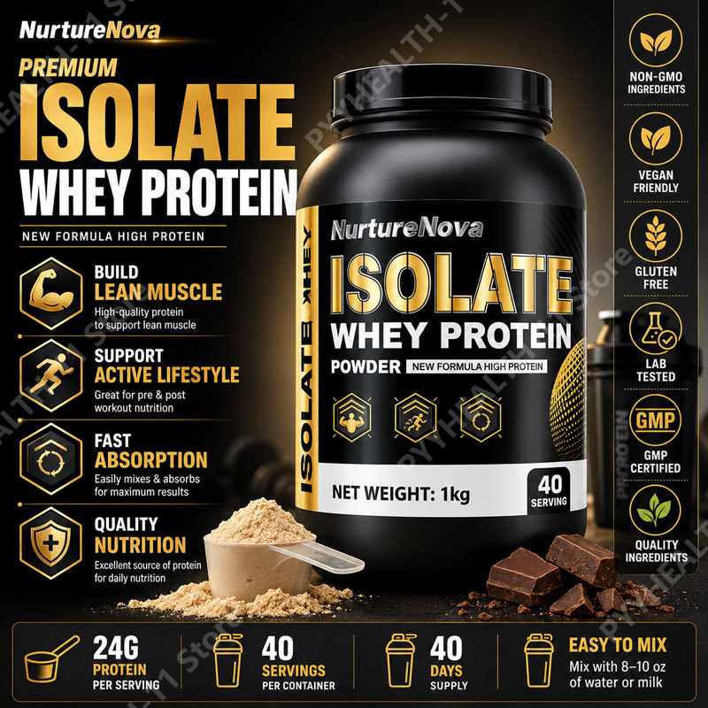 Nutrition For Fitness And Sports - Suplemento de Proteína Isolada de Whey