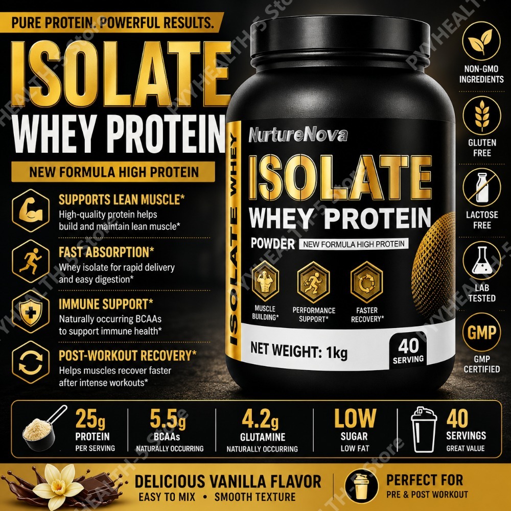 Nutrition For Fitness And Sports - Pó de Proteína Isolada de Whey