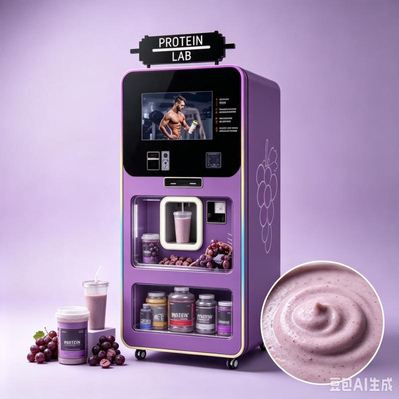 Nutrition For Fitness And Sports - Máquina de Venda Automática de Shake