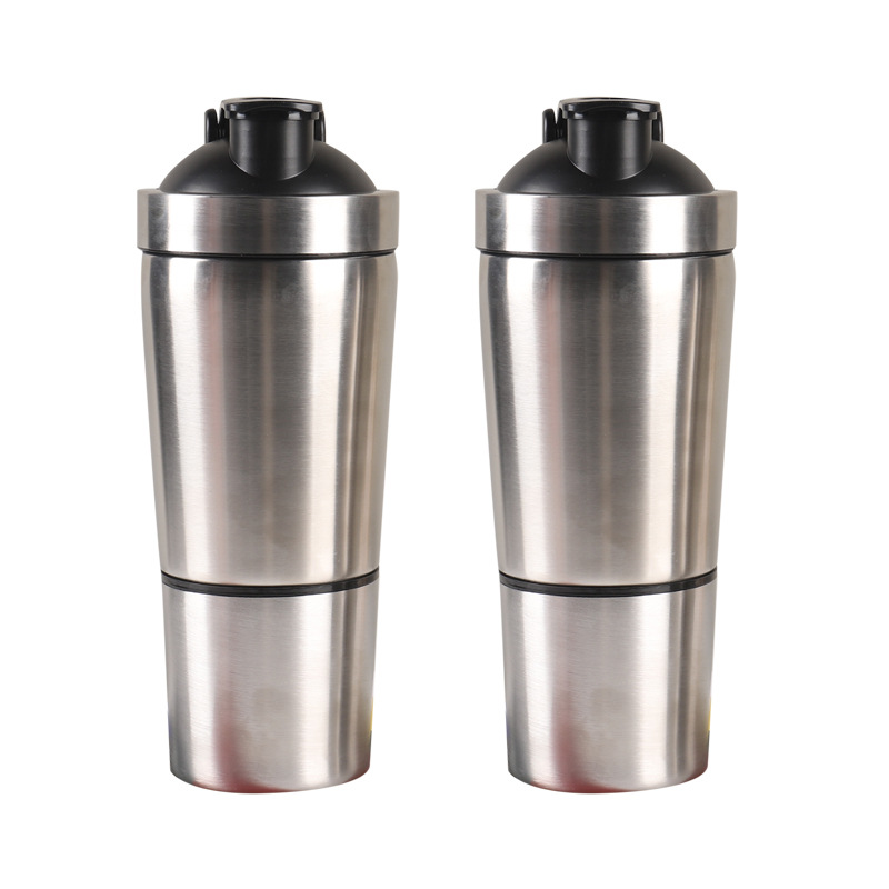 Aço inoxidável proteína shaker - Nutrition For Fitness And Sports avaliação e preço