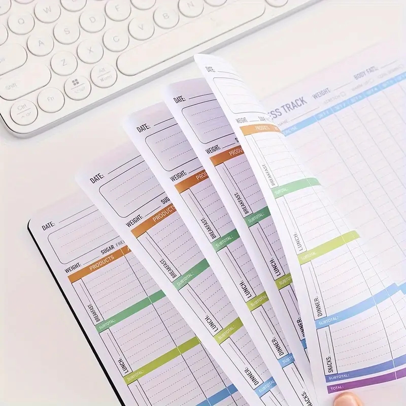 Caderno de Exercícios e Nutriç - Fitness Nutrition Journal avaliação e preço
